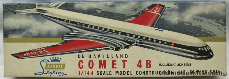 Airfix 1/144 Comet 4B Jet Airliner - Skyking Series, SK500 plastic model kit